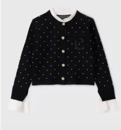 EIMY ISTOIRE Attached collar カーディガン