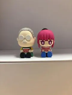 サカモトデイズ　ラバーフィギュアキュートっと　2体セット　サカモト　ルー