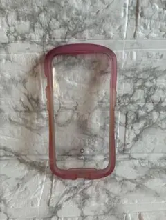 iFace 強化ガラスクリア スマホケース iPhone15/14/13 ピンク