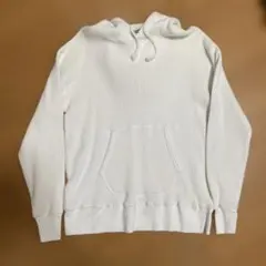 UNITED ARROWS Healthknit ホワイトフードパーカー S