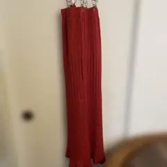 赤タイトロングスカートL