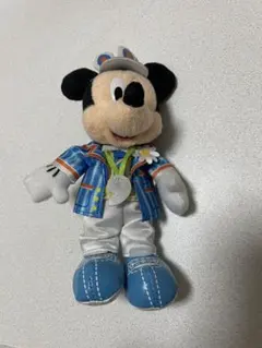 ミッキー　ぬいぐるみバッジ イースター2016