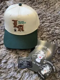 Delinquent Bros スパイダー L.A キャップ 森下直哉 山田蓮 - メルカリ