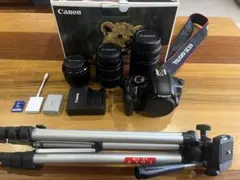 EOS KISS X2 Wズームキット 一眼レフ おまけつき