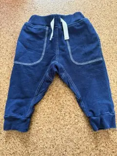 ネイビー ポケット付きパンツ