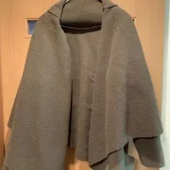 antiquaフリース ポンチョ・ケープコート