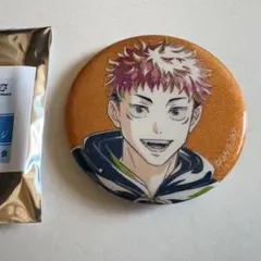 呪術廻戦　虎杖悠仁 　Ani-Art　第5弾 グリッター缶バッジ　アニメイト限定