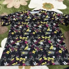 rollingsカラフルドットデザインTシャツ