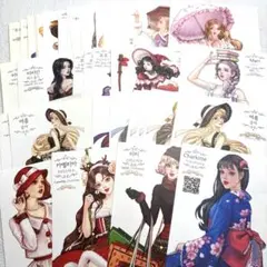 処分価格 ꕤ︎︎ HWARA 人物ステッカー まとめ売り ꕤ︎︎ 韓国作家のサムネイル