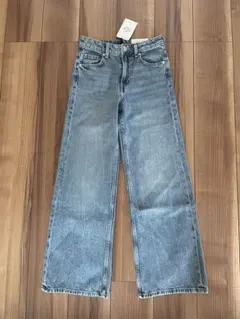 H&M ワイド ハイウエスト デニム　32