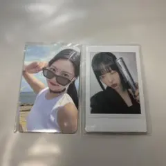 ウンチェ トレカ・チェキflame rises lesserafim