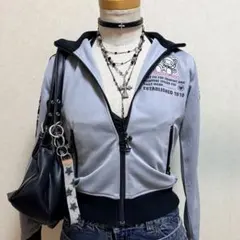 Y2K bluegrossトラックジャケット 平成ギャル 平成女児 ロリギャルのサムネイル