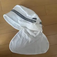 ミキハウス　帽子　ハット　白　ホワイト　夏　春