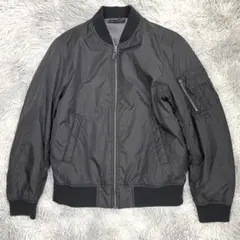 【UNIQLO】ユニクロ メンズ MA-1 ブルゾン ジャケット Mサイズ