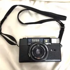 Konica C35 AF2 フィルムカメラ　ジャスピンコニカ　コニカ　ケース付のサムネイル