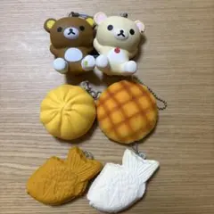 リラックマ ストラップ スクイーズ マスコット - メルカリ