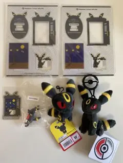 ポケモンセンター　ブラッキー　アクスタ　キーホルダー　ステッカー　非売品