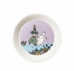 アラビア　プレート 19cm　『フレンズフォーエバー』　ムーミン80周年記念