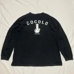 COCOLO BLAND 長袖カットソー ブラック XLサイズ ロンtのサムネイル