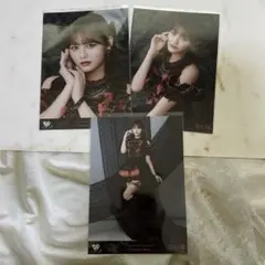 = LOVE イコラブ 髙松瞳 生写真 黒衣装 コンプ