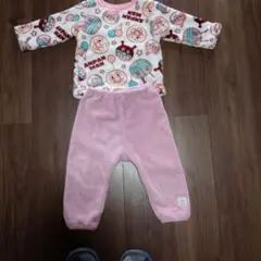 アンパンマン フリースパジャマ ~90cm