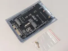 M.2 mSATA SSD SATA 変換アダプタ 2.5インチ ねじ付き