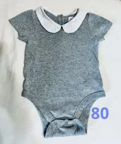 babyGAP ロンパース　丸襟　80半袖　フォーマル　セレモニー　シンプル