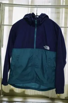 THE NORTH FACE フード付きジャケット ネイビー&グリーン140cm
