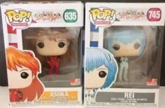 エヴァンゲリオン Funko POP 綾波レイ 惣流アスカラングレー