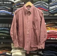 【即日発送】old UNIQLO チェックネルシャツ L