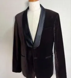 ZARA MAN タキシード ベロア テーラードジャケット USA44