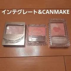 人気❗インテグレート /デザインヴェール キャンメイク /グロウフルールチークスのサムネイル