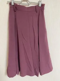 ハニーズ 膝丈スカート ピンク☆Lサイズ