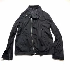 TATRAS タトラス スエード調 ライダースジャケット ダブル ブラック