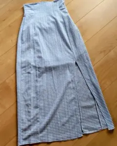 ナイスクラップ　ギンガムチェック　♡ロングスカート♡