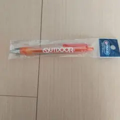 新品未開封　シャープペンシル　OUTDOOR　オレンジ色　クリア　クッションのサムネイル