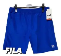 【新品】FILA ズボン　ハーフパンツ　LL 青　ブルー
