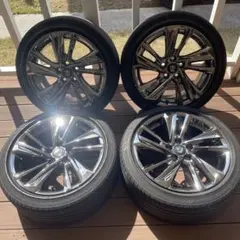 220クラウン　後期純正ホイール　美品 トヨタ - 【新品】トヨタ 220系 クラウン純正18インチホイールヨコハ