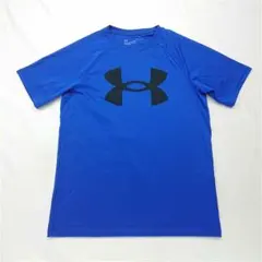 ★ Under Armour ロゴTシャツ YLG ブルー系 キッズ