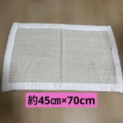 室内用玄関マット ラグ 北欧 ベージュ 白 ナチュラル　マット　おしゃれ