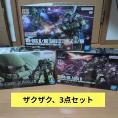 プレバン HG 3体セット デスティニー ゲルググ ザクII改 - 일본구매