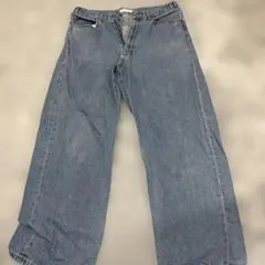 NIKO AND...JEANS ライトブルーワイドレッグデニム