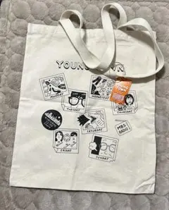 ヤンタントートバッグ キーホルダー オレンジ