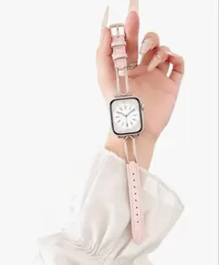 Apple Watch バンド ベルト ピンク U字型フレーム　おしゃれ