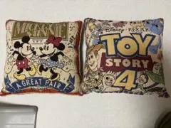 ミッキー&ミニー トイ・ストーリー4 クッション