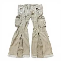 00s goa gimmick flare pants archive y2k - メルカリ