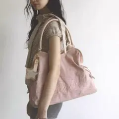 Badblue ピンク レオパード トートバッグ