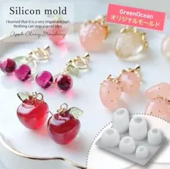 【お得♪】いちご りんご さくらんぼ モールド 隠れ工房Greenocean