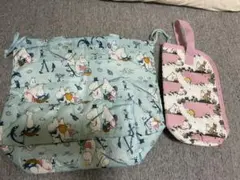 リンネル2021年7月号付録・ムーミン保冷バッグ&ペットボトルホルダー