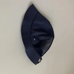 ネイビー アウトドアハット 収納ポーチ付きのサムネイル